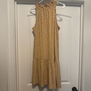 BANANA REPUBLIC Harvest Gold/ Yellow dress - L